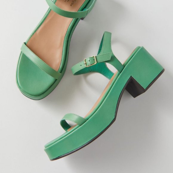 Seychelles Shoes - Seychelles Rest Assured Heeled Sandal - Green